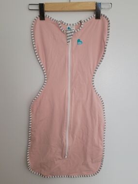 🧸2/20$ Love To Dream Pink Swaddle Size Medium 6 - 8.5kg Baby Sleep Sack 1 Tog